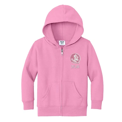 Toddler Chad & Jake Florida State Seminoles Personalized Full-Zip Hoodie
