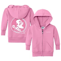 Infant Chad & Jake Florida State Seminoles Logo Full-Zip Hoodie