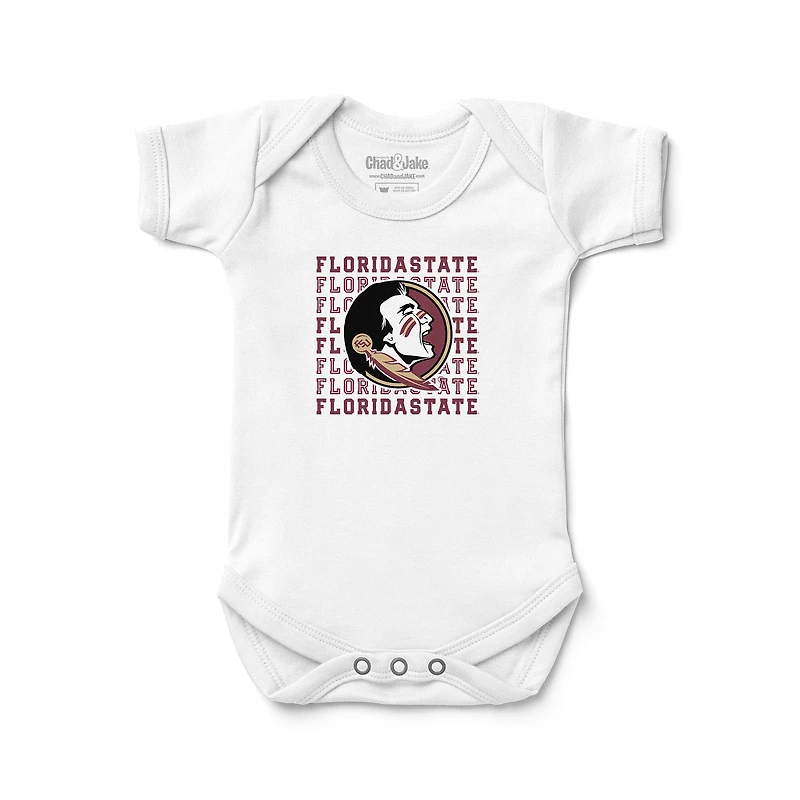 Infant Chad & Jake Florida State Seminoles Retro Bodysuit