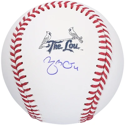 Yadier Molina St. Louis Cardinals Autographed City Connect Logo Baseball
