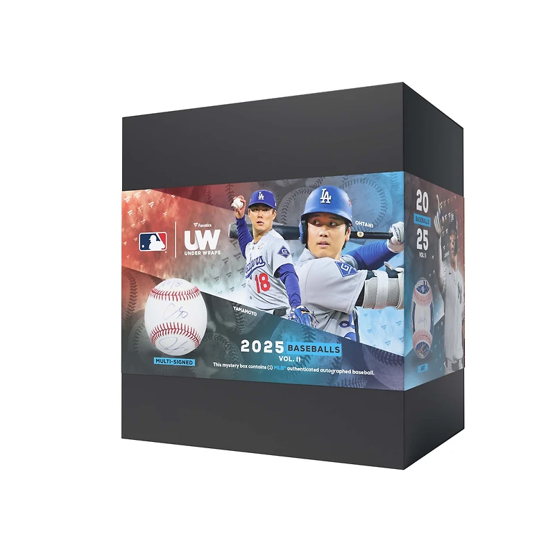 2025 Under Wraps Autographed MLB Baseballs Vol. II Single Mystery Box