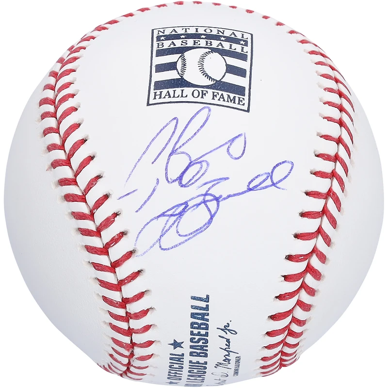 Craig Biggio and Jeff Bagwell Houston Astros Autographed Hall of Fame Logo Baseball