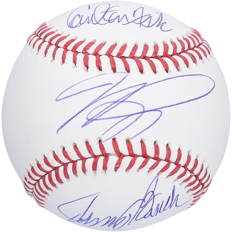 Mike Piazza, Carlton Fisk and Johnny Bench Autographed Baseball - Limited Edition of 25