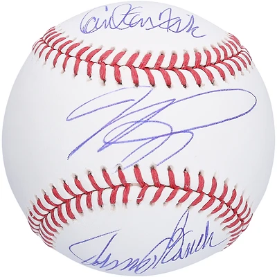 Mike Piazza, Carlton Fisk and Johnny Bench Autographed Baseball - Limited Edition of 25