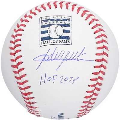 Adrian Beltre Texas Rangers Autographed Hall of Fame Logo Baseball with "HOF 2024" Inscription