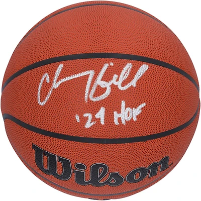 Chauncey Billups Detroit Pistons Autographed Wilson Authentic Series Indoor/Outdoor Basketball with "24 HOF" Inscription