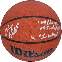 Chauncey Billups Detroit Pistons Autographed Wilson Authentic Series Indoor/Outdoor Basketball with Multiple Inscriptions
