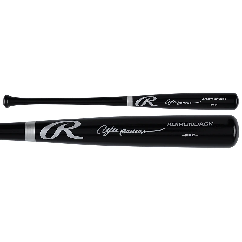 Andre Dawson Chicago Cubs Autographed Black Rawlings Pro Bat