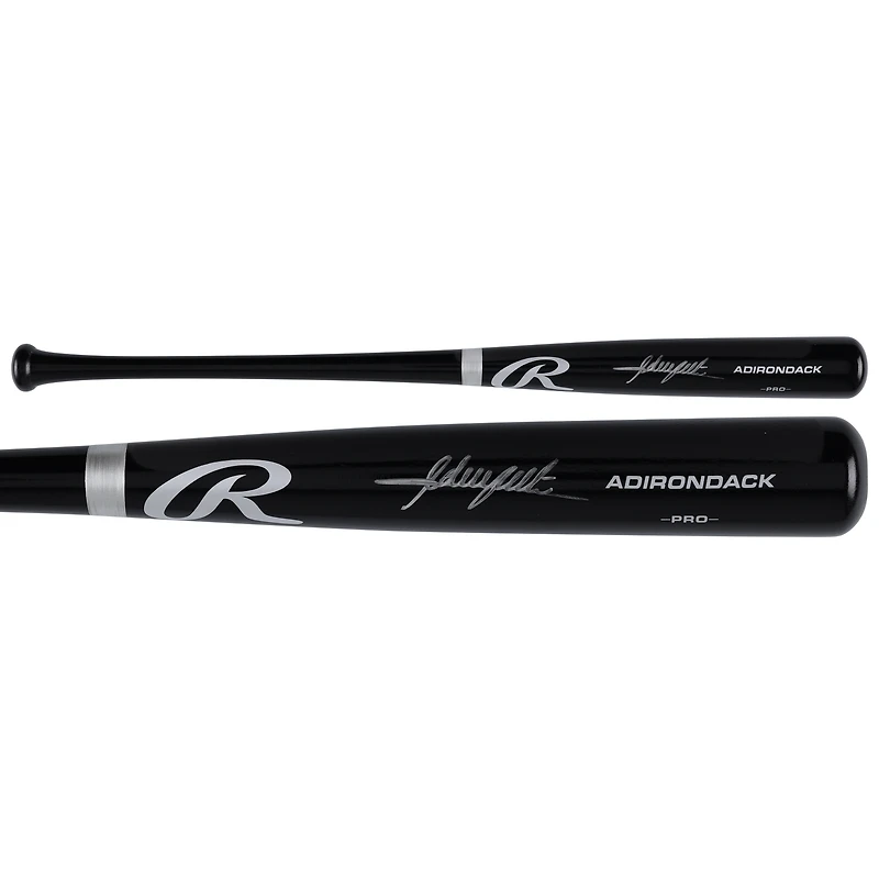 Adrian Beltre Texas Rangers Autographed Black Rawlings Pro Bat