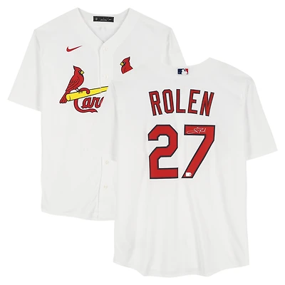 Scott Rolen St. Louis Cardinals Autographed White Nike Replica Jersey
