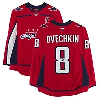 Alexander Ovechkin Washington Capitals Autographed Red Fanatics Authentic Pro Jersey