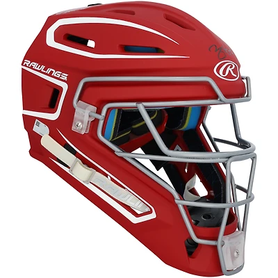 Yadier Molina St. Louis Cardinals Autographed Red 2-Tone Replica Catcher's Mask