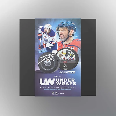 2025 Under Wraps NHL Single Puck Mystery Box