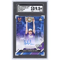 Hailey Van Lith TCU Horned Frogs Autographed 2024-25 Bowman U Now Blue #83B #43/49 SGC Authenticated 9.5/10 Card