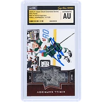 Kirill Kaprizov Minnesota Wild Autographed 2020-21 Upper Deck Extended Series SPx Finite #SF-41 #/2999 CGC Fanatics Witnessed Authenticated Rookie Card