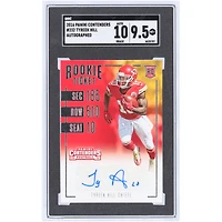 Tyreek Hill Kansas City Chiefs Autographed 2016 Panini Contenders #232 SGC Authenticated 9.5/10 Rookie Card