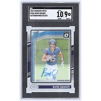 Rome Odunze Chicago Bears Autographed 2024 Panini Donruss Optic #286 #83/325 SGC Authenticated 9/10 Rookie Card