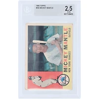 Mickey Mantle New York Yankees 1960 Topps #350 BGS Authenticated 2.5 Card