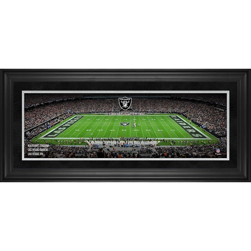 Las Vegas Raiders Framed 10" x 30" Allegiant Stadium Panoramic Photograph