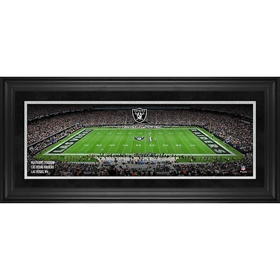 Las Vegas Raiders Framed 10" x 30" Allegiant Stadium Panoramic Photograph