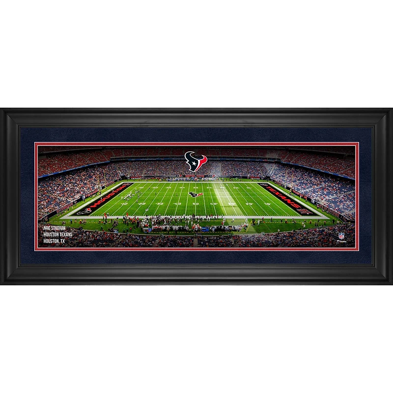 Houston Texans Framed 10" x 30" NRG Stadium Panoramic Photograph
