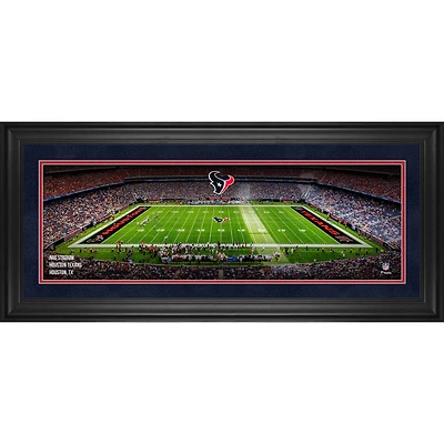 Houston Texans Framed 10" x 30" NRG Stadium Panoramic Photograph