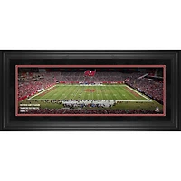 Tampa Bay Buccaneers Framed 10" x 30" Raymond James Stadium Panoramic Photograph