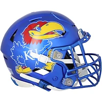 Kansas Jayhawks Team-Issued Royal Helmet from the Football Program