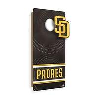 San Diego Padres Wall Hanging Cornhole Board