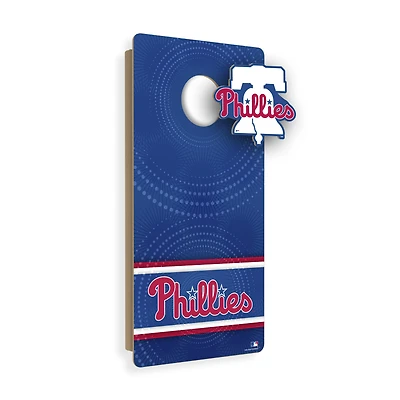 Philadelphia Phillies Wall Hanging Cornhole Board