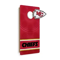 Kansas City Chiefs Wall Hanging Cornhole Board