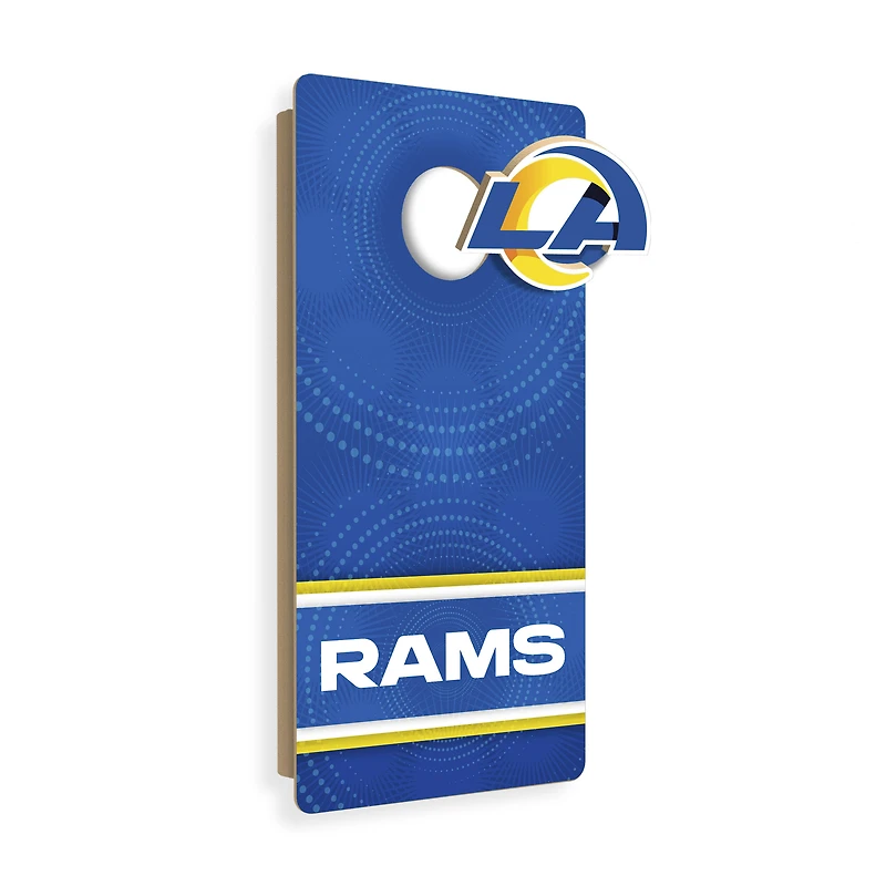 Los Angeles Rams Wall Hanging Cornhole Board