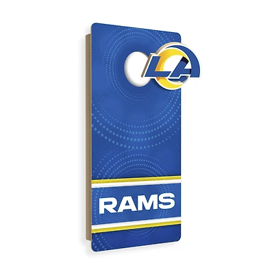 Los Angeles Rams Wall Hanging Cornhole Board