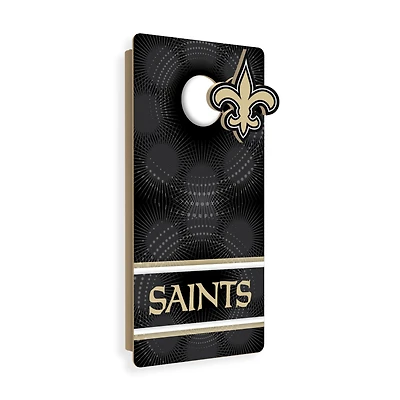 New Orleans Saints Wall Hanging Cornhole Board