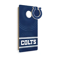 Indianapolis Colts Wall Hanging Cornhole Board