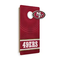 San Francisco 49ers Wall Hanging Cornhole Board