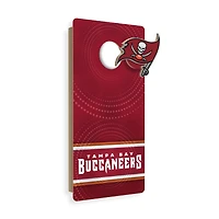 Tampa Bay Buccaneers Wall Hanging Cornhole Board