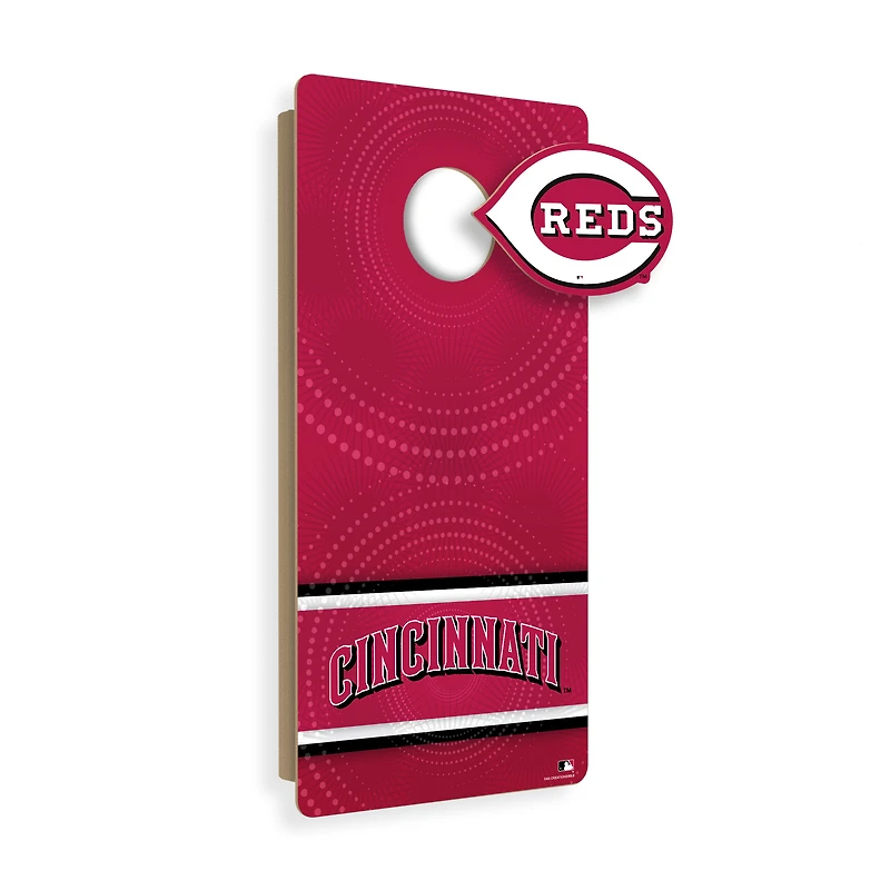 Cincinnati Reds Wall Hanging Cornhole Board