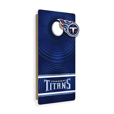 Tennessee Titans Wall Hanging Cornhole Board