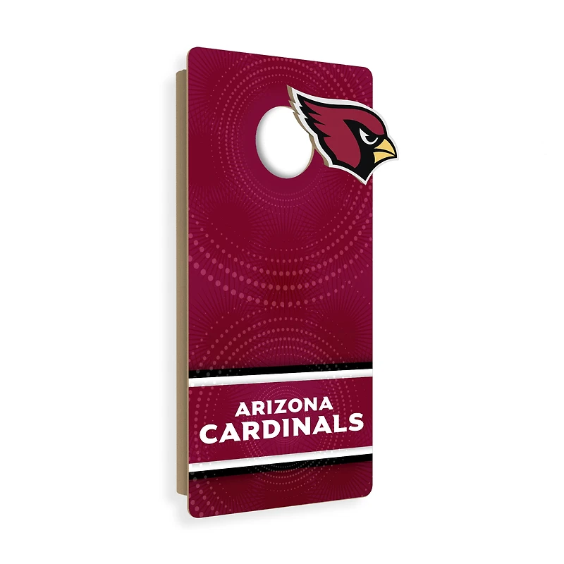 Arizona Cardinals Wall Hanging Cornhole Board