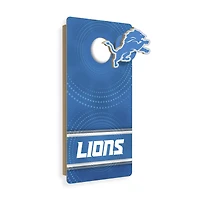Detroit Lions Wall Hanging Cornhole Board