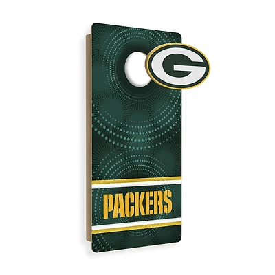 Green Bay Packers Wall Hanging Cornhole Board