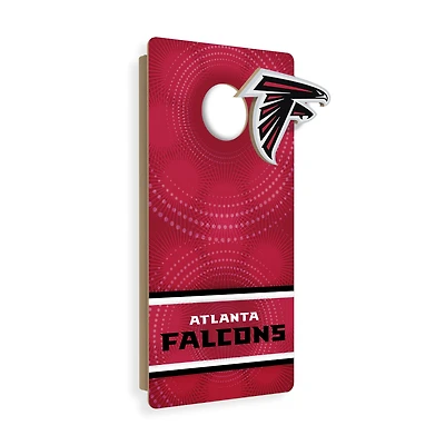 Atlanta Falcons Wall Hanging Cornhole Board