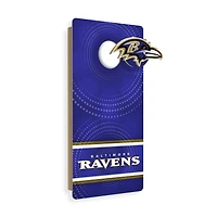 Baltimore Ravens Wall Hanging Cornhole Board