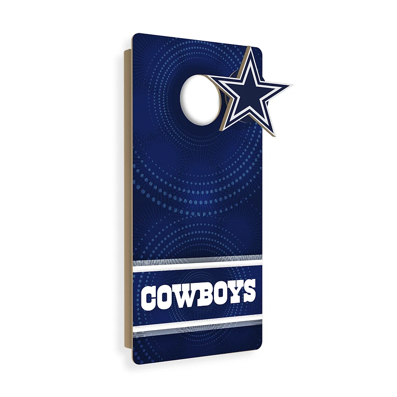 Dallas Cowboys Wall Hanging Cornhole Board