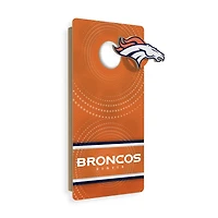 Denver Broncos Wall Hanging Cornhole Board