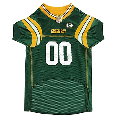 Green Green Bay Packers Pet Jersey