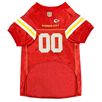 Red Kansas City Chiefs Pet Jersey