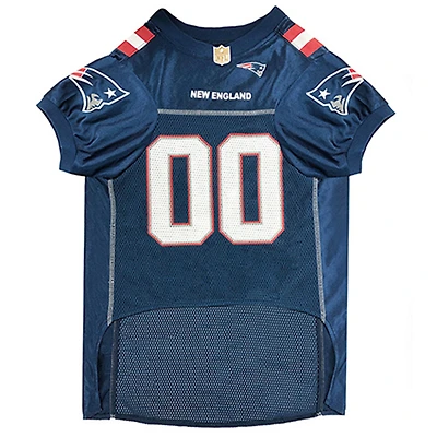 Navy New England Patriots Pet Jersey