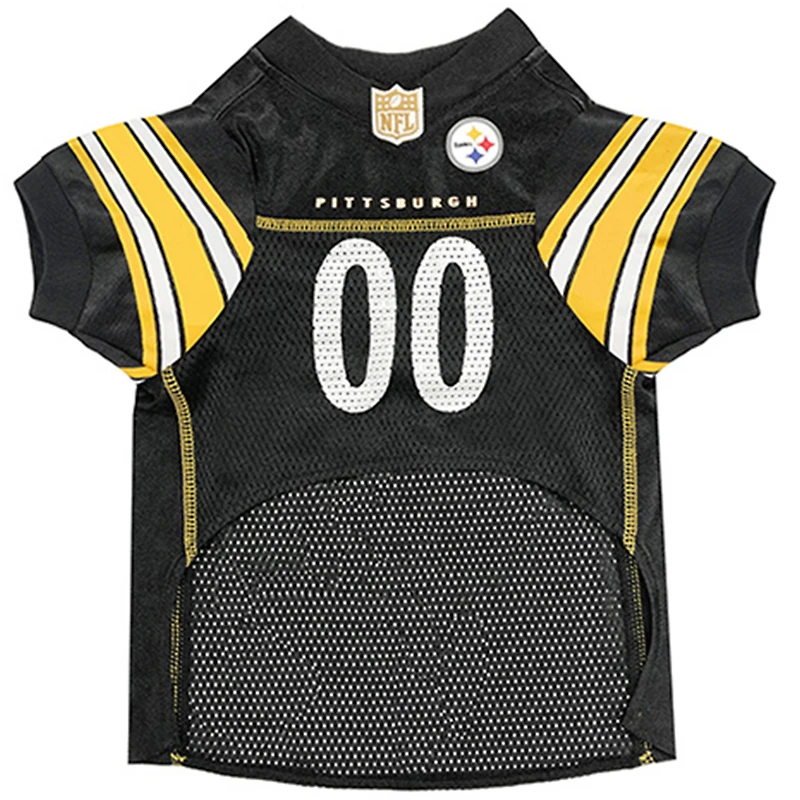 Black Pittsburgh Steelers Pet Jersey